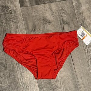 Michael Kors Bright Red Bikini Bottoms